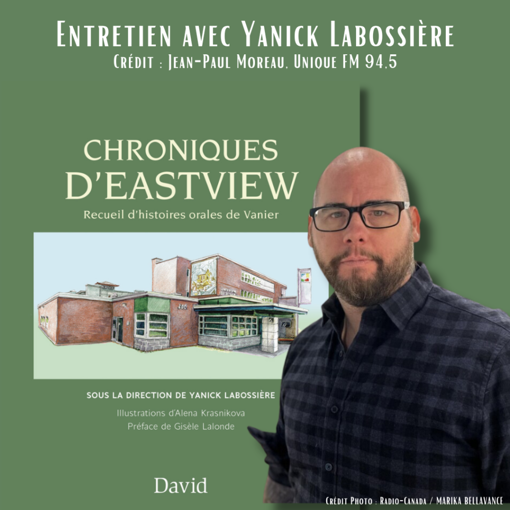 Entrevue avec Yanick Labossière