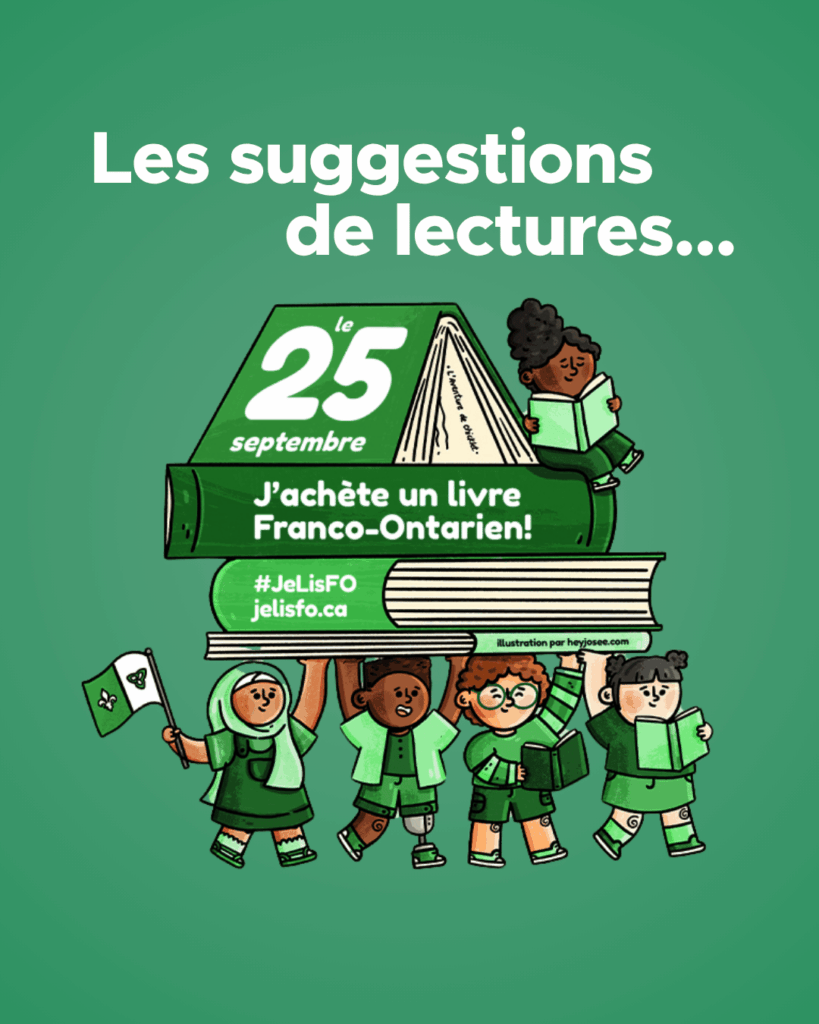 Le 25 septembre, j’achète un livre franco-ontarien !
